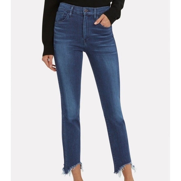 3X1 W3 High-Rise Straight Crop Jeans - Picture 1 of 11